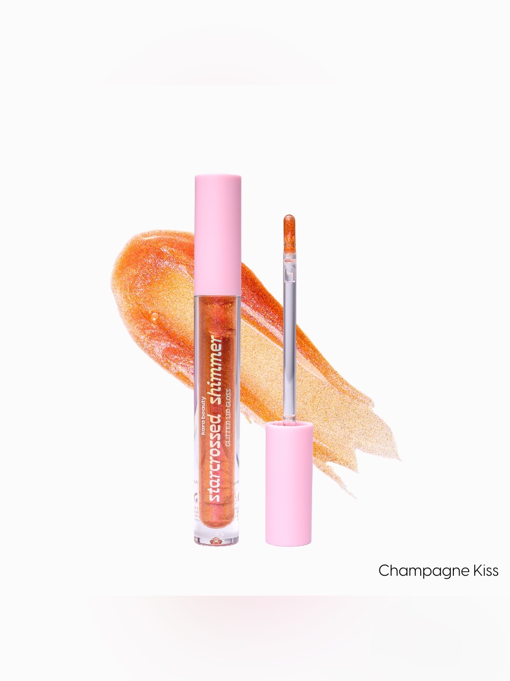 Champagne Kiss Shimmer Lip Gloss - Nude Pink - Picture 2 of 2